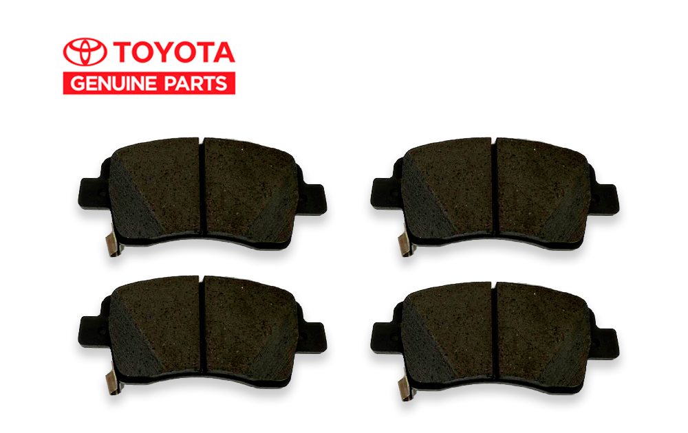 Pastilhas de Freio Dianteiro PRIUS 2015 a 2018 - Original Toyota