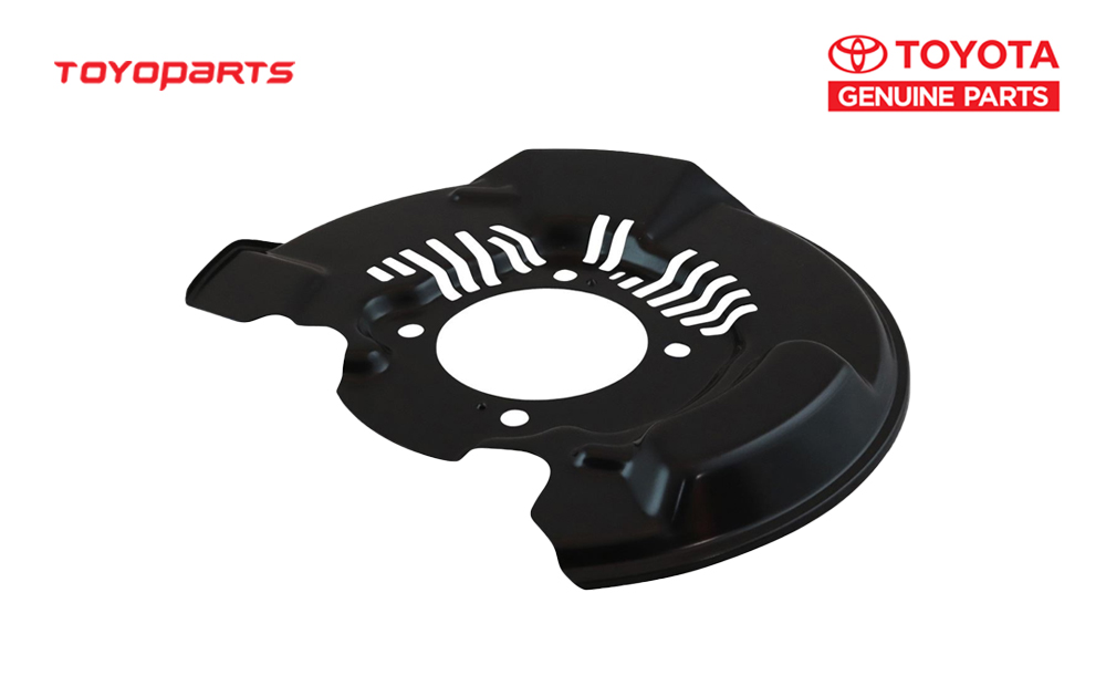 Guarda Pó do Disco de Freio Diant. Direito Hilux e SW4 2008 a 2012 - Original Toyota