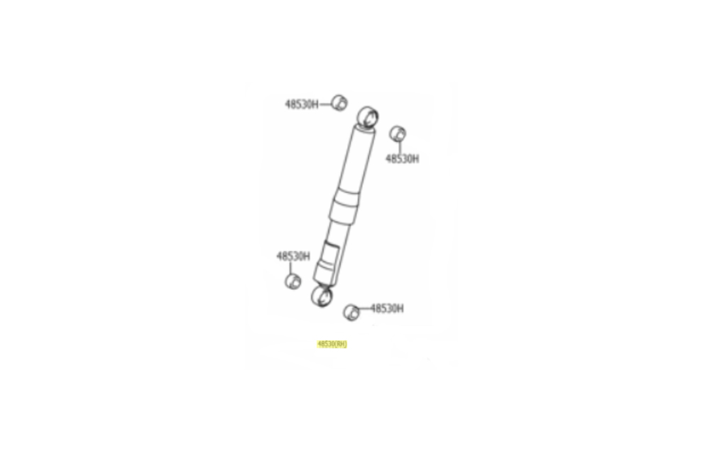 Amortecedor, Suspens | cod. 4854039465